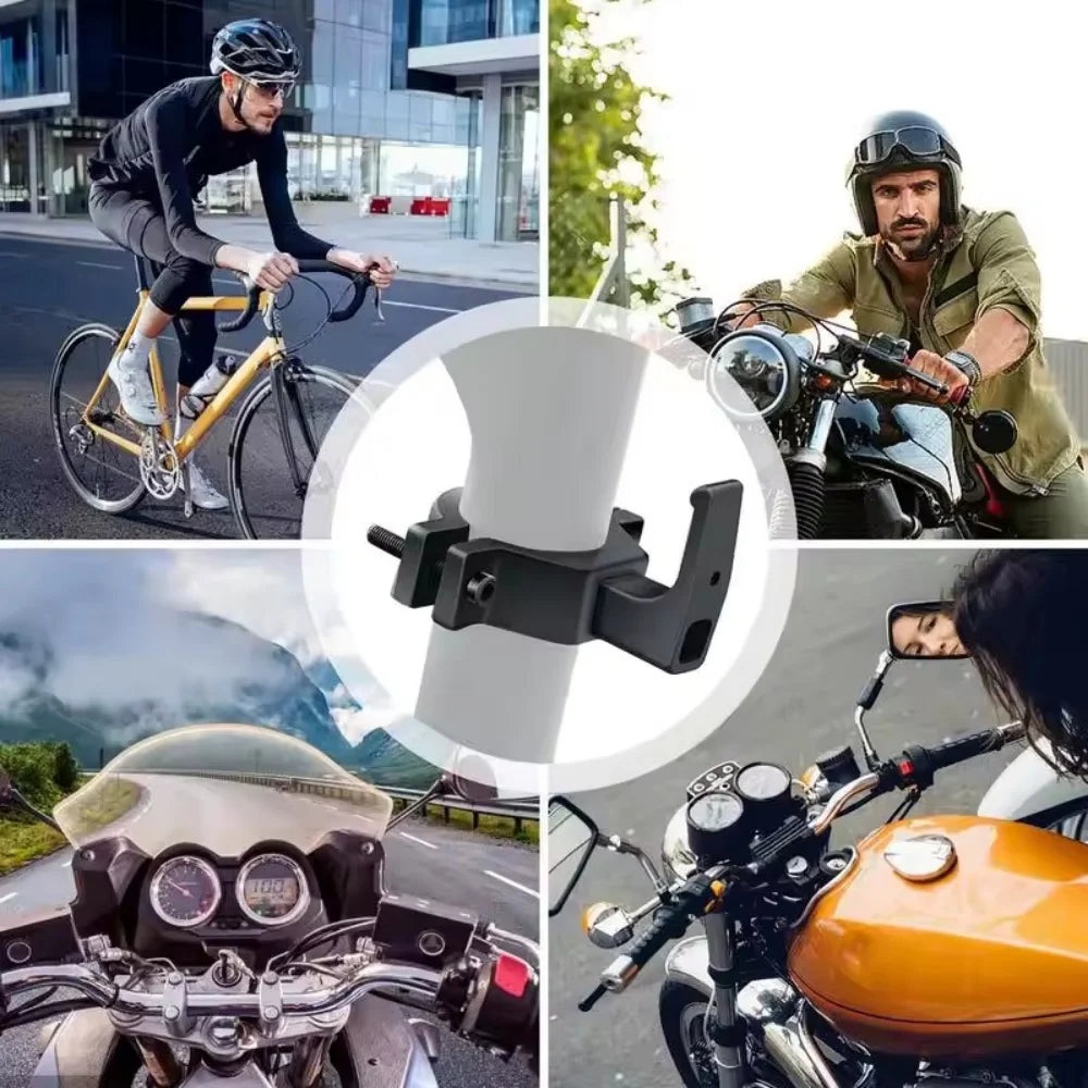 Motorcycle Helmet Storage Hook – Handlebar Bag & Luggage Hanger