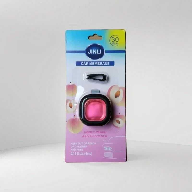 Compact air freshener with long lasting scent cartridge