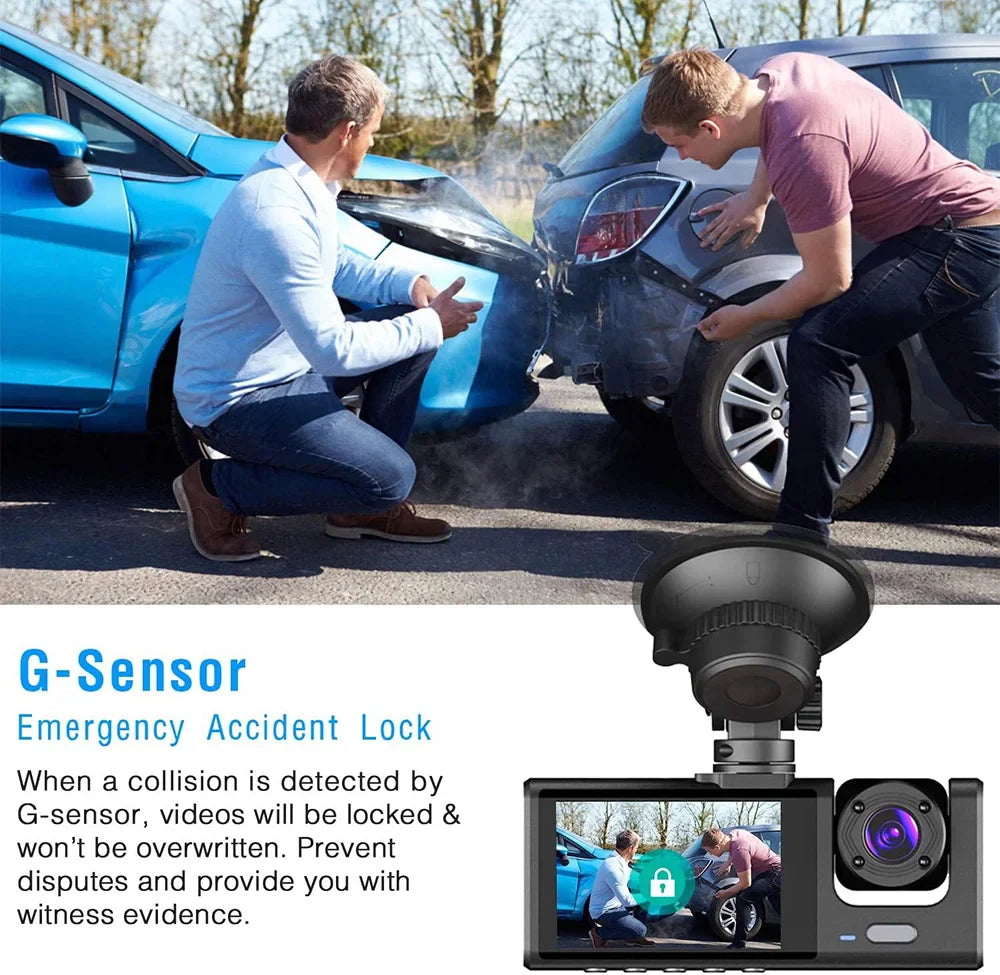 Dash Cam for Car Front And Rear Camera 1080P