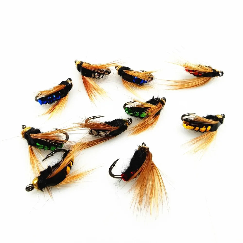 Flies Fly Fishing Lure 10/ 30/50Pcs