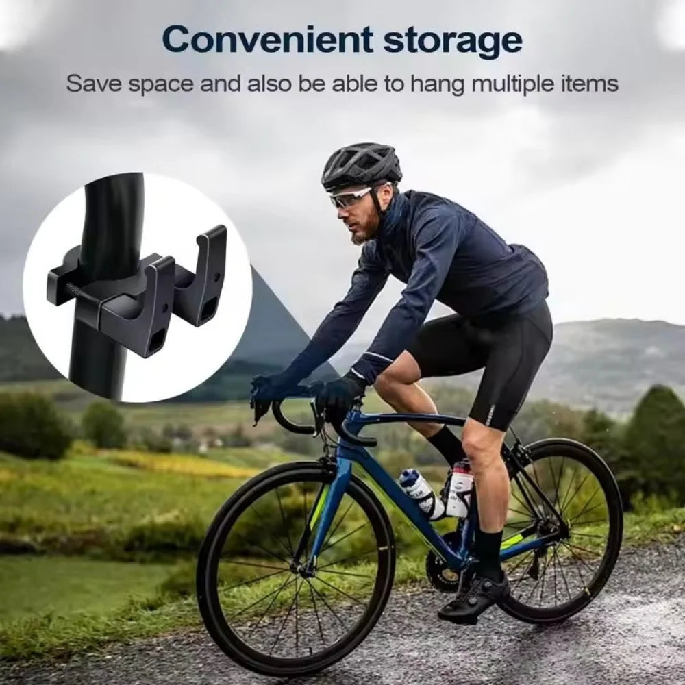 Motorcycle Helmet Storage Hook – Handlebar Bag & Luggage Hanger