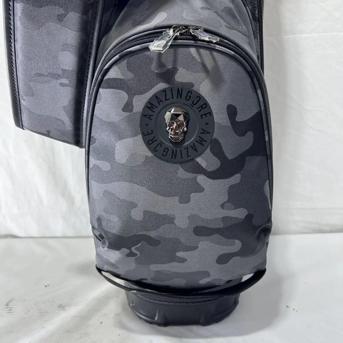 2026 NEW Golf Bag Men's Club Bag Multi-Functional Golf Bag with Built-in Shoe Bag Skull Standard Golf Bag