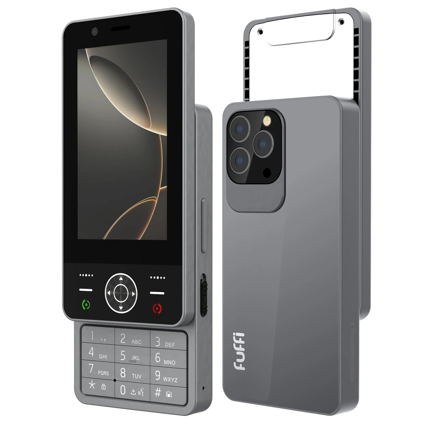 4.0 Inch Dual SIM Slider Phone with Keypad