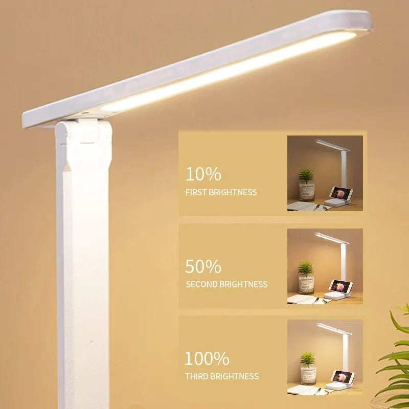 LED Touch  Folding Desk Lamp
