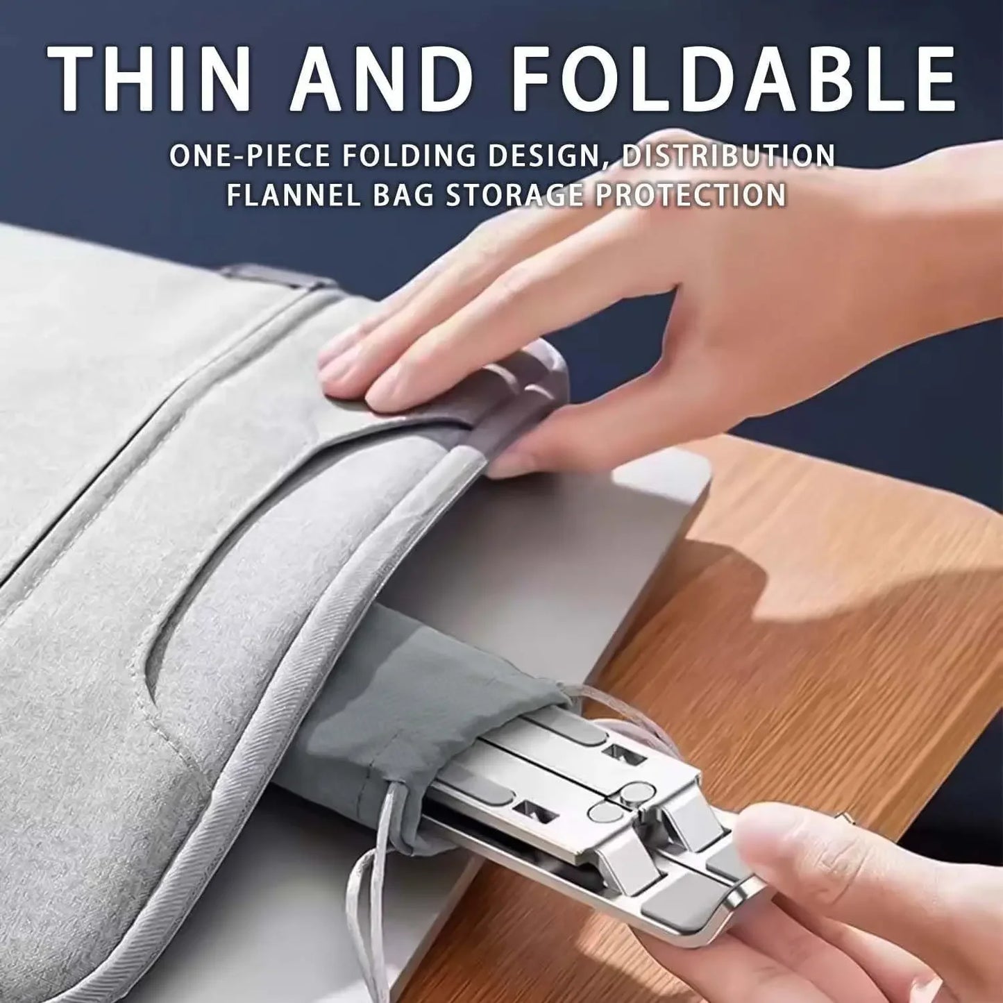 ElevatedDesk™ Adjustable Aluminum Laptop Stand