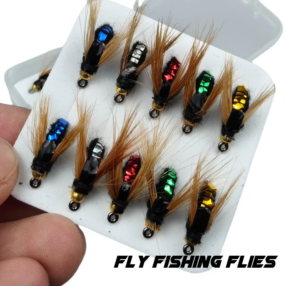 Flies Fly Fishing Lure 10/ 30/50Pcs