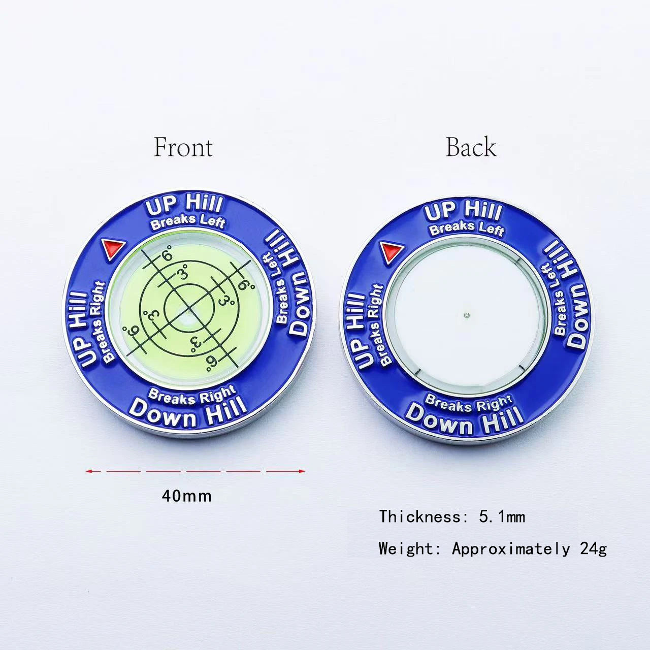 Golf Putt Ball Marker