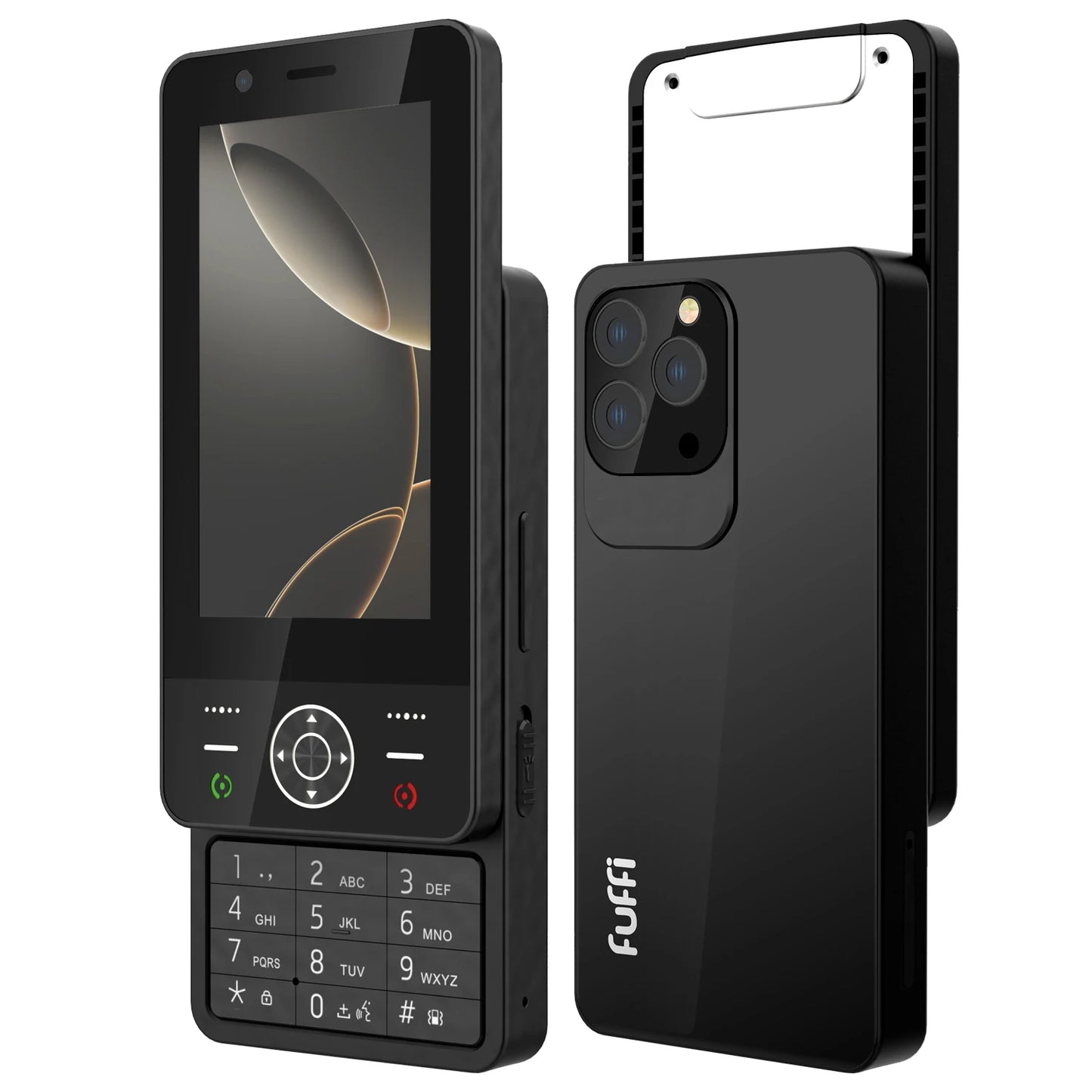 4.0 Inch Dual SIM Slider Phone with Keypad