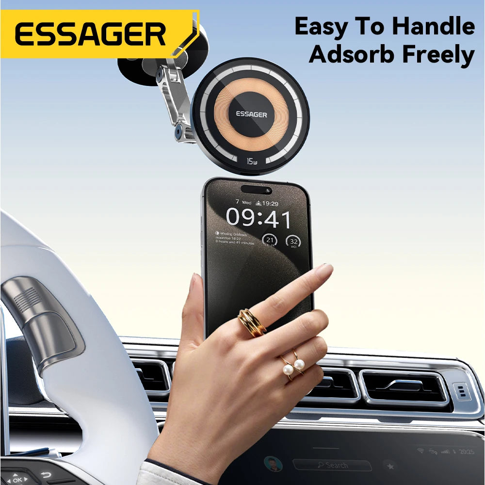 Magnetic Wireless Charger Car Phone Holder