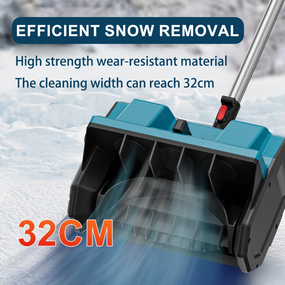 Cordless Electric Snow Shovel – 21V, 13-Inch Brushless