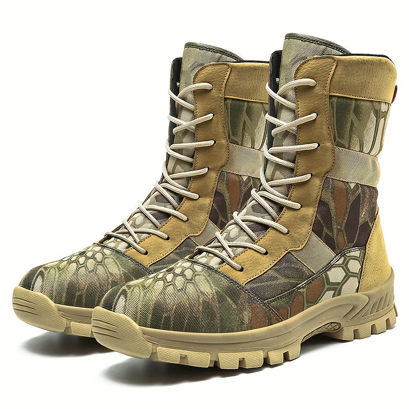 Men's Camo Insulated Hiking Boots