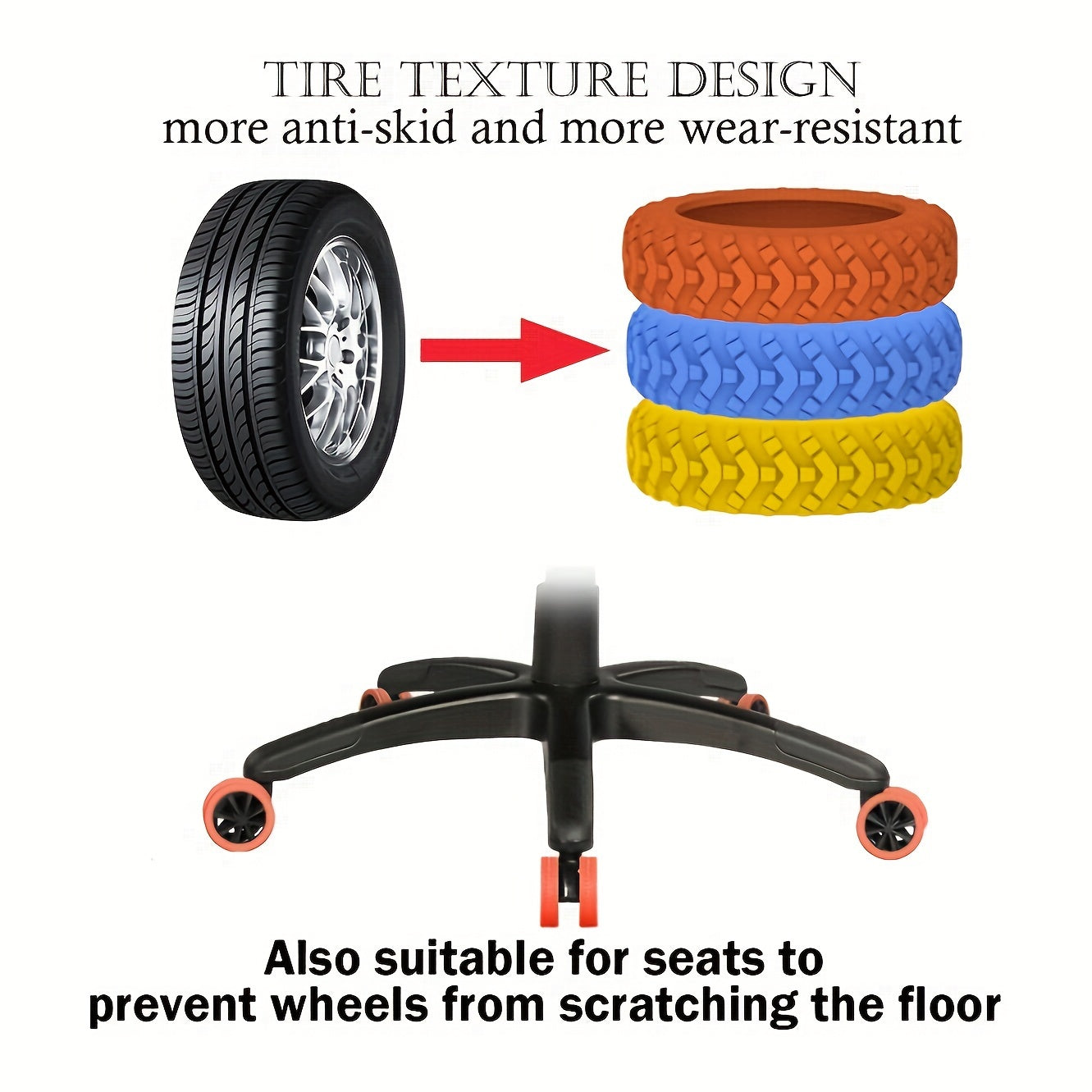 Luggage Wheel Covers