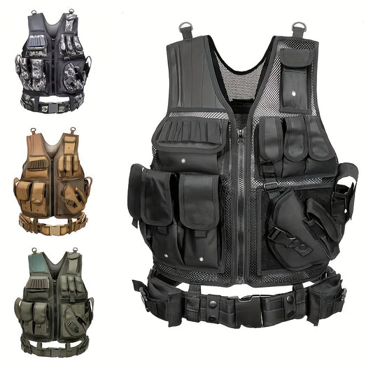 Tactical Vest with Holster