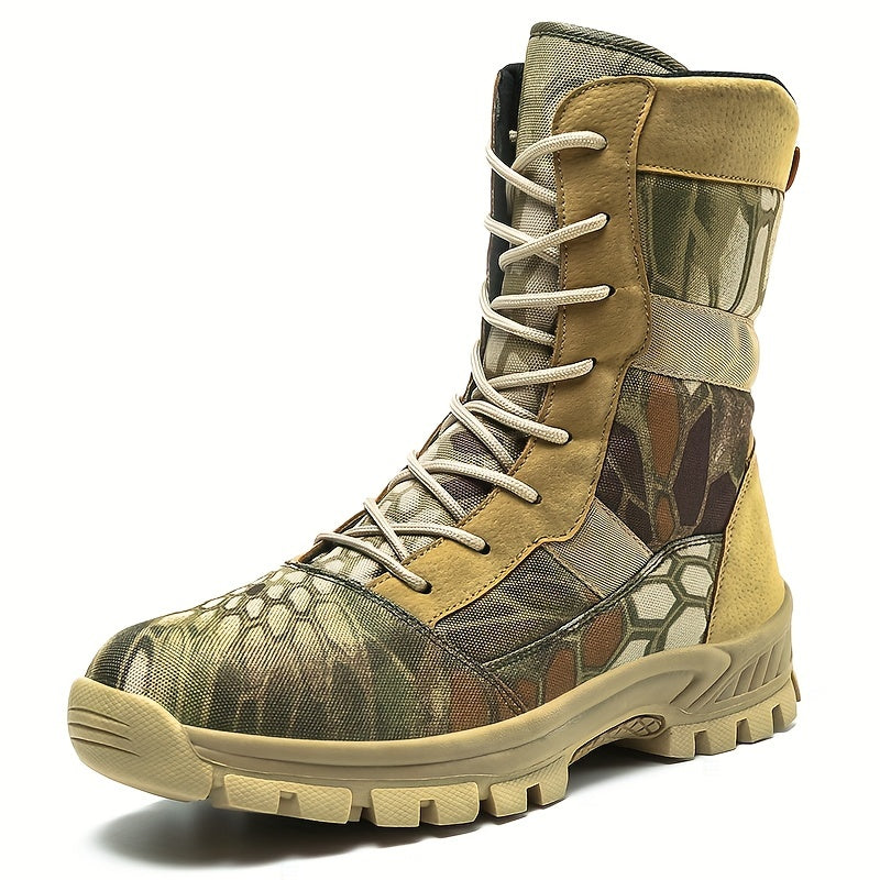 Men's Camo Insulated Hiking Boots