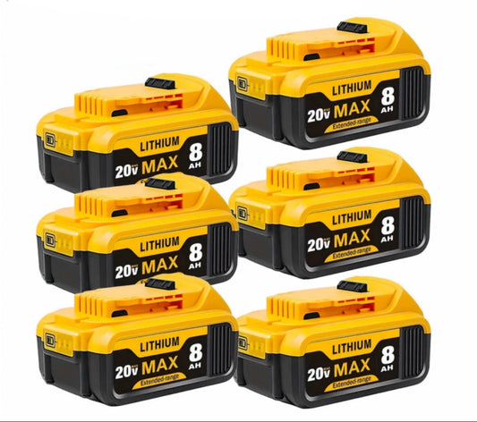 20V 8.0Ah lithium ion replacement battery pack