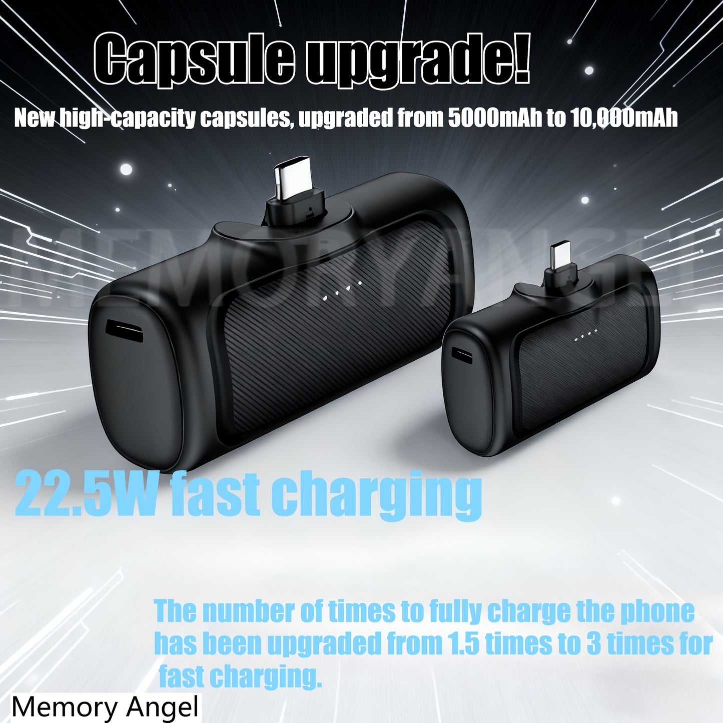 Grouchy Mantis Co - Fast Charging Mini Portable Charger