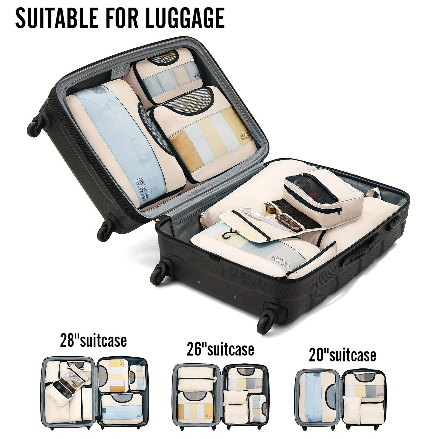 Packing Cubes For Suitcases