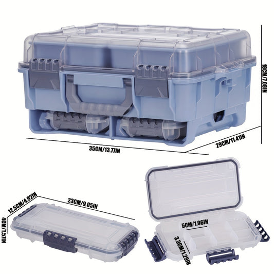 3-Layer Fishing Tackle Box