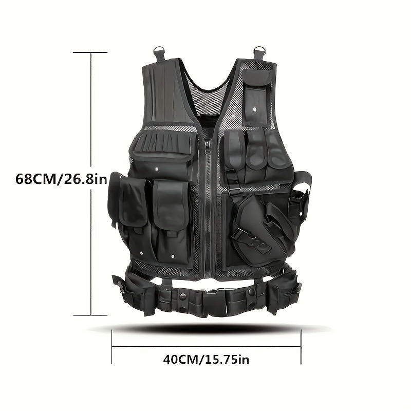 Tactical Vest with Holster