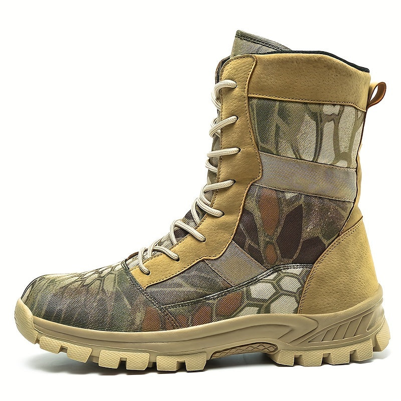 Men's Camo Insulated Hiking Boots